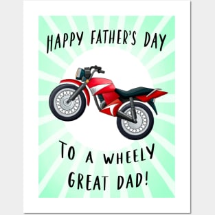 WHEELY GREAT DAD Posters and Art